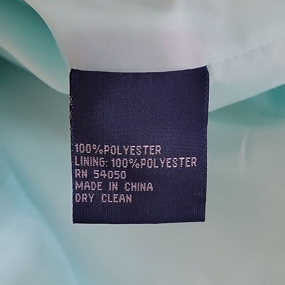 Evan Picone Mint Green Blazer Womens Size 6 - Picture 12 of 12